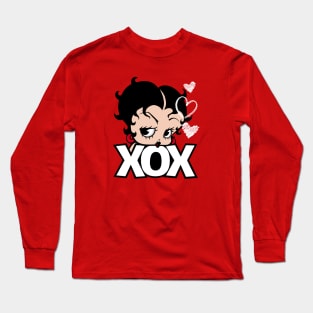 BETTY BOOP - Hugs & Kisses Long Sleeve T-Shirt